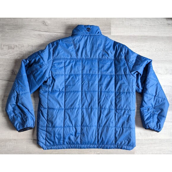 Timberland Men's Sz XL Quilted Puff Jacket Coat BLUE 58FN202 - Picture 4 of 6
